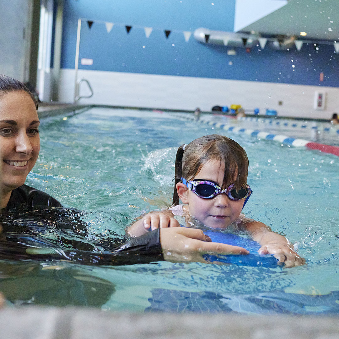 Swim Lessons for All Ages at In-Shape Family FItness